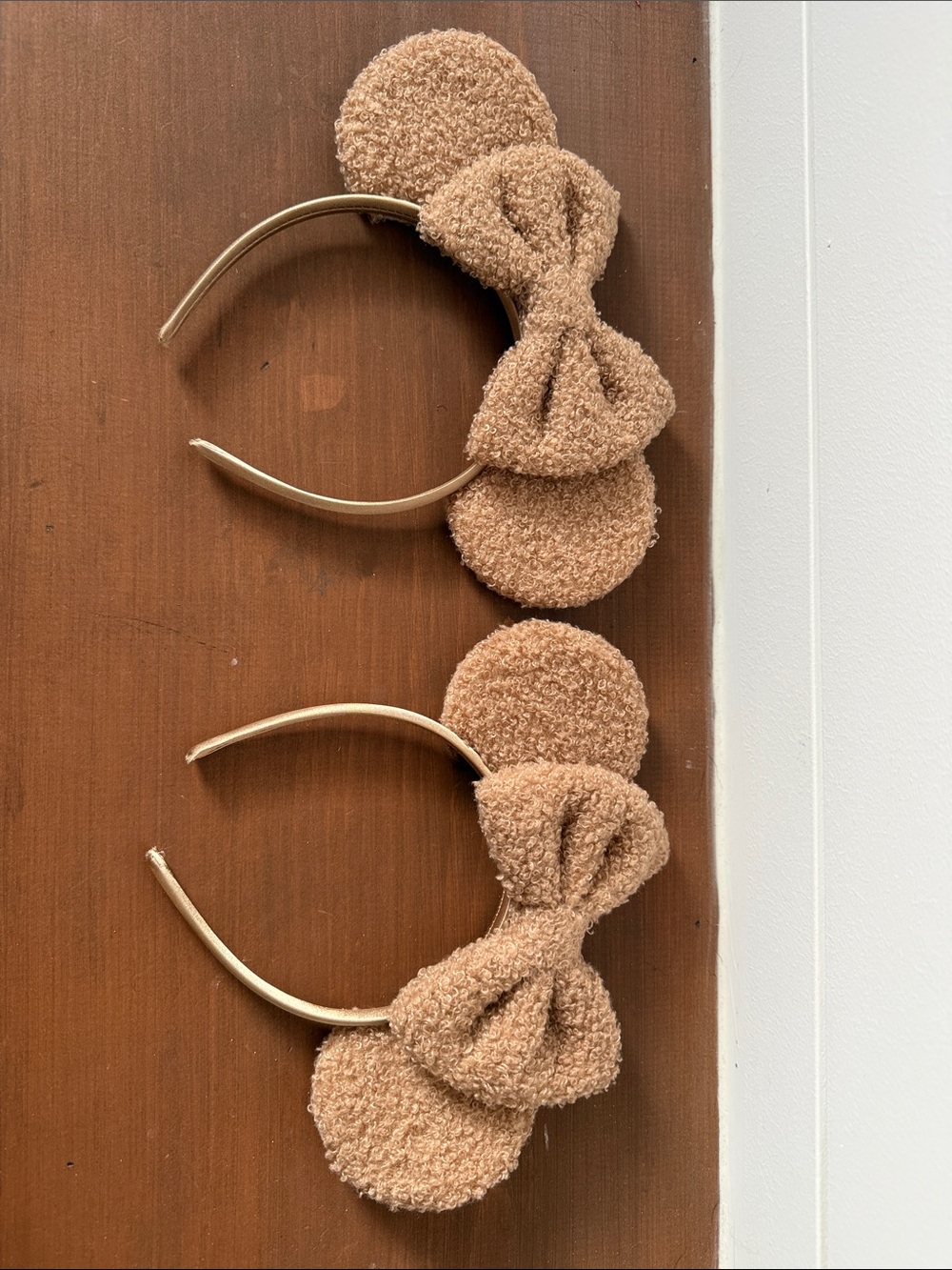 Plush Bow Minnie Headband